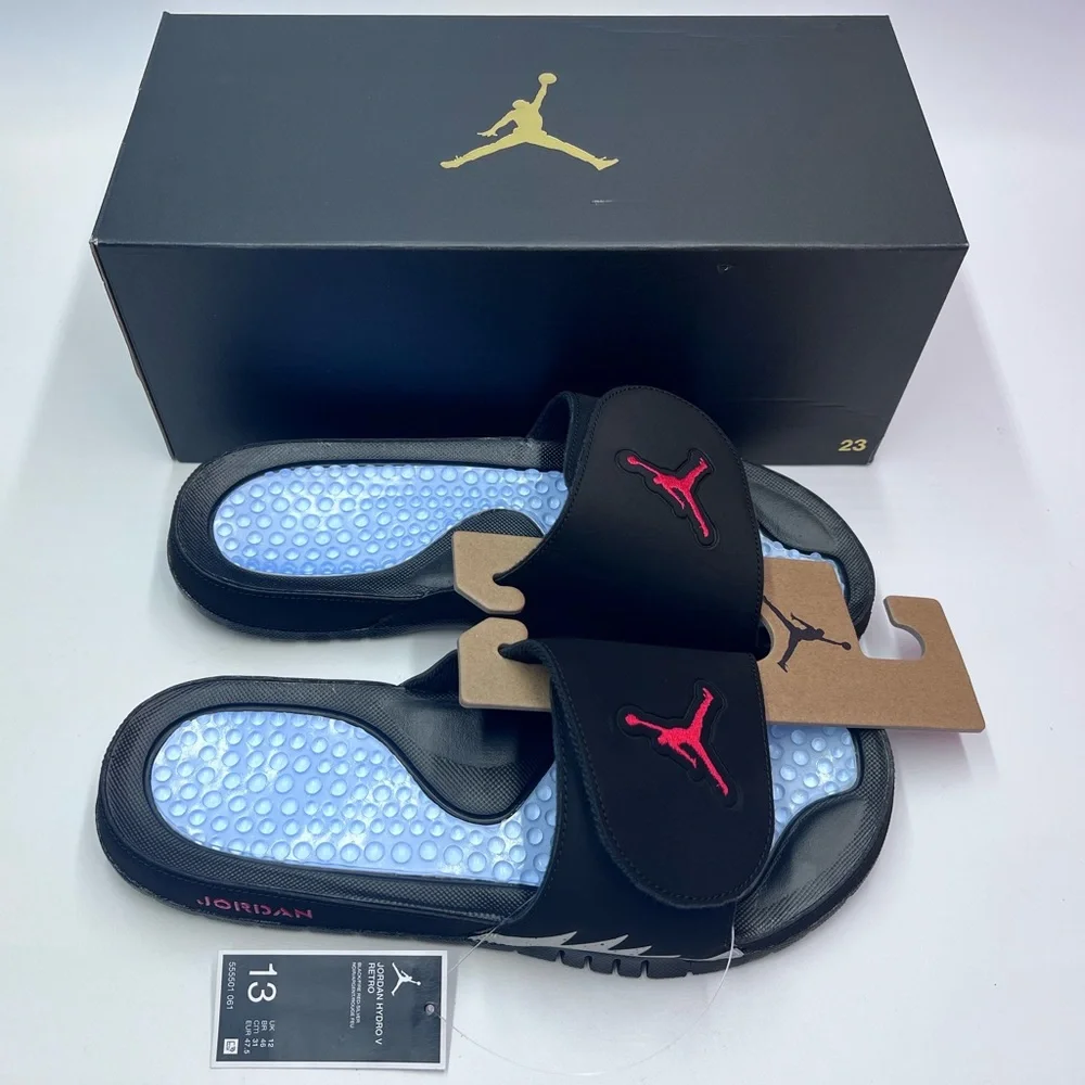 JordanAir Jordan Hydro 5 Slides 'Metallic' - Picture 3 of 11